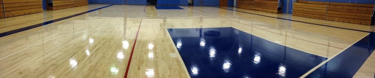 Gym Floor Refinishing - AOA Cleaning and Restoration